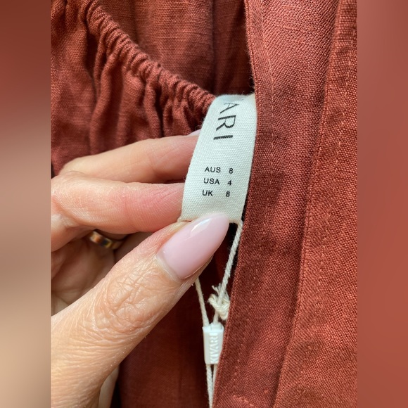 KIVARI Clove Mini Dress in Rust color NWT XS - Picture 12 of 13